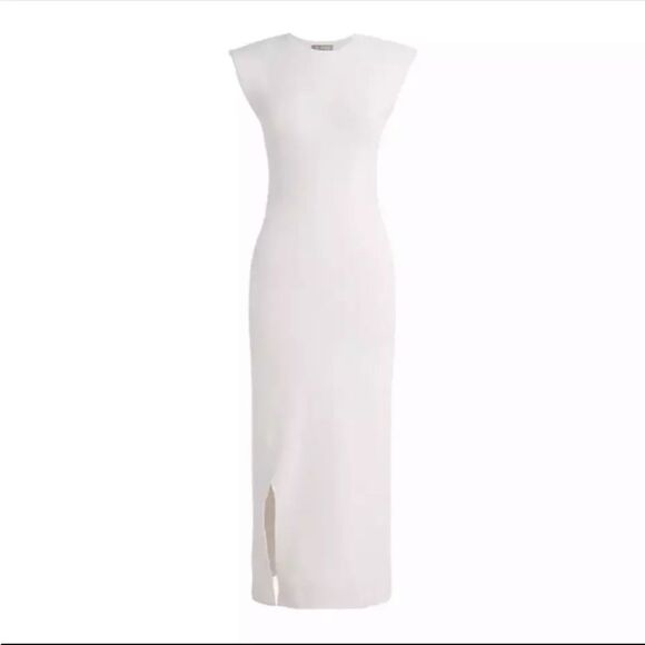J. Crew Dresses & Skirts - J Crew Sleeveless sweater-dress in stretch viscose blend Womens Small White